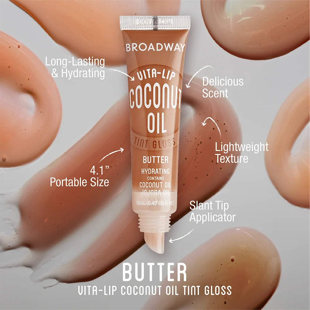 Broadway Ultra Lip Tint Gloss - Coconut Tint
