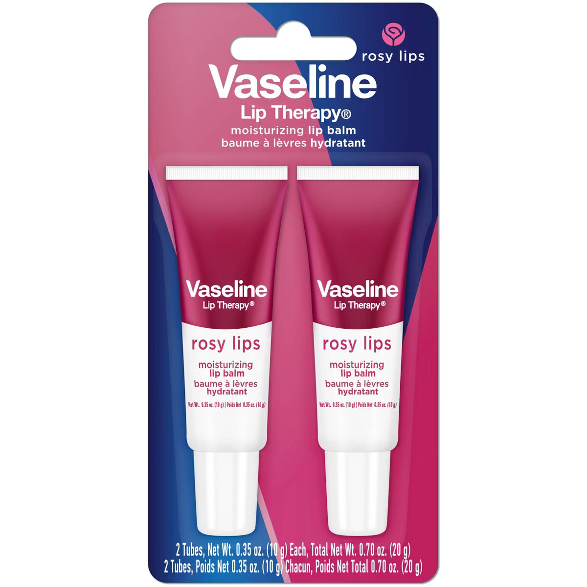 Vaseline Lip Therapy  Lip Balm - Duo Pack
