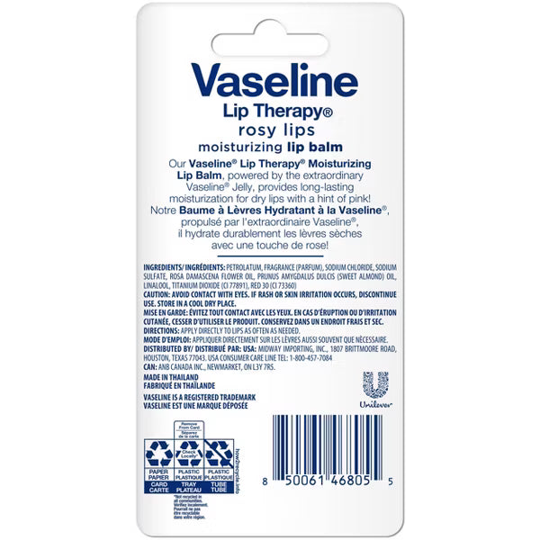 Vaseline Lip Therapy  Lip Balm - Duo Pack