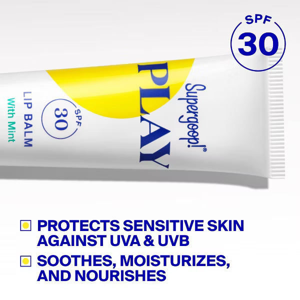 Supergoop! PLAY Sunscreen Lip Balm with Mint - SPF 30