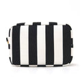 Large Stripped Courdroy Makeup Bag