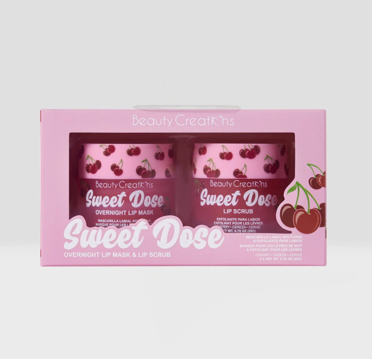 Sweet Dose Overnight Lip Mask & Scrub Set