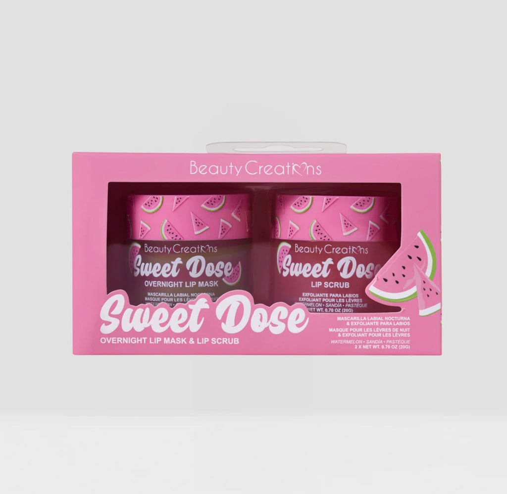 Sweet Dose Overnight Lip Mask & Scrub Set