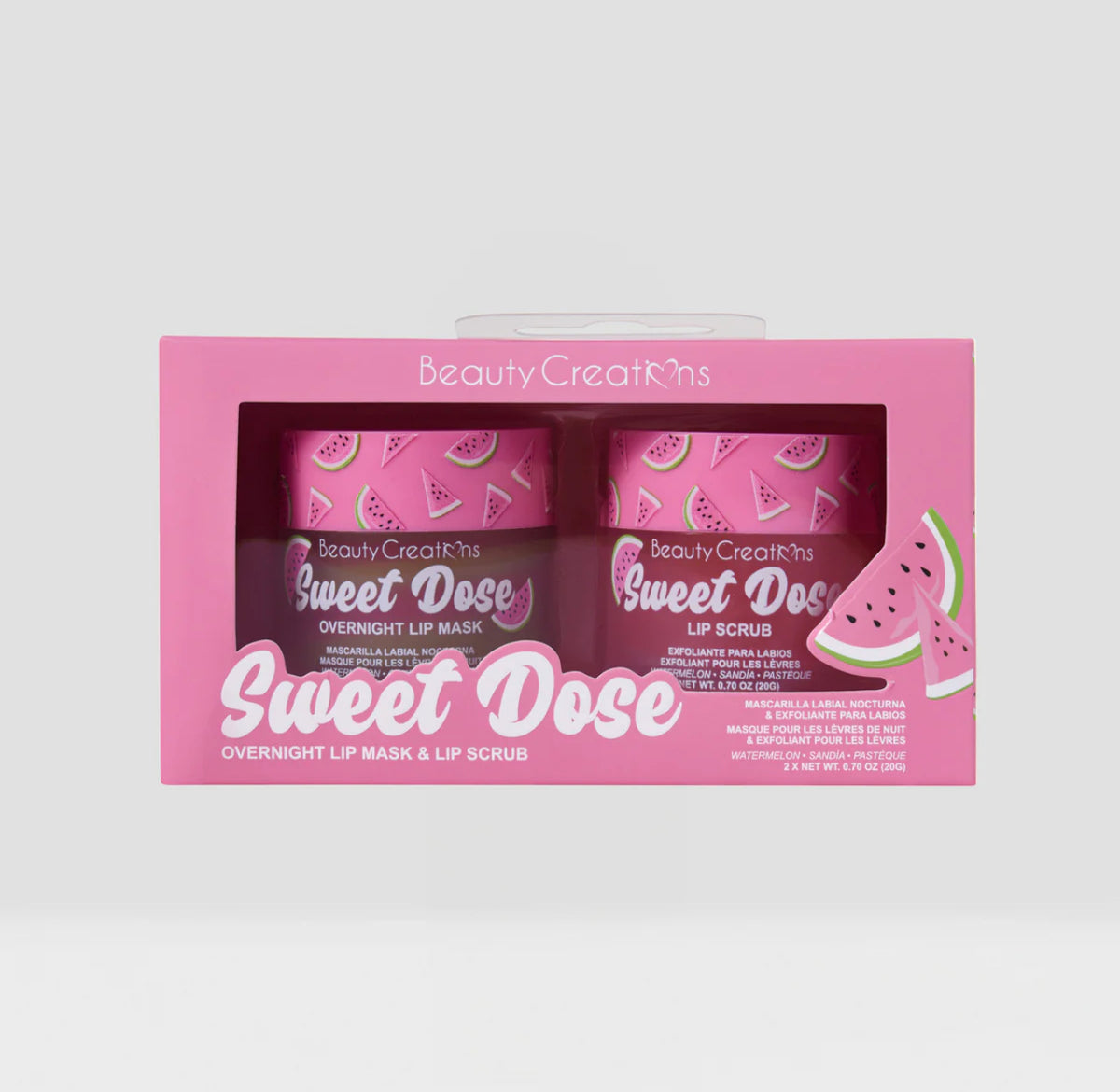 Sweet Dose Overnight Lip Mask & Scrub Set