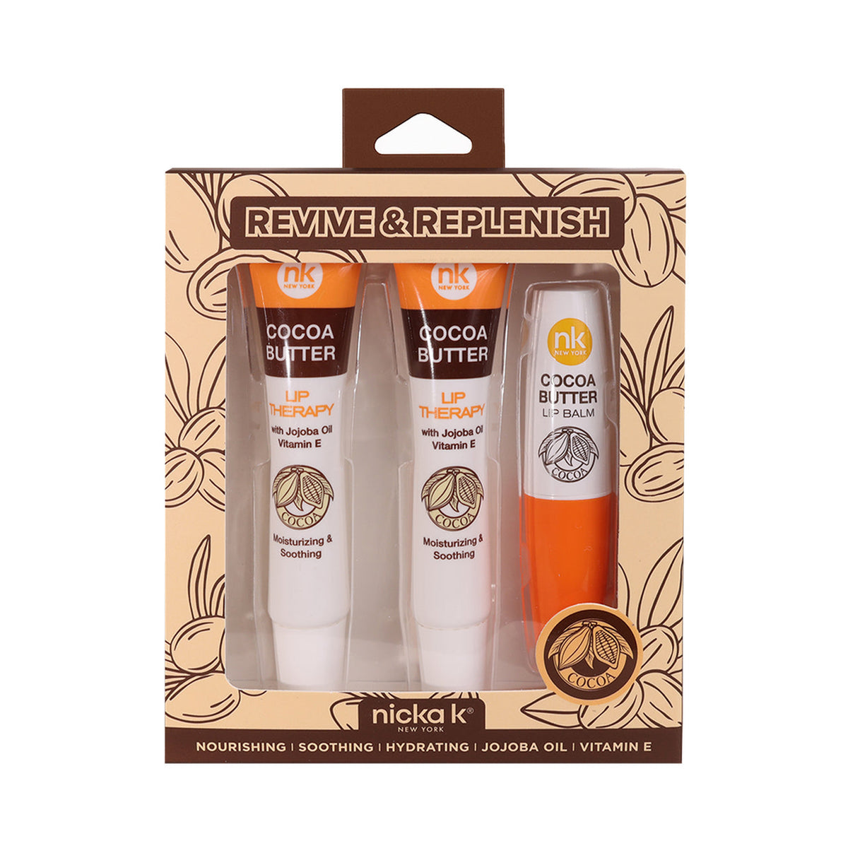 NK Revive & Replenish | Cocoa Butter Lip Set