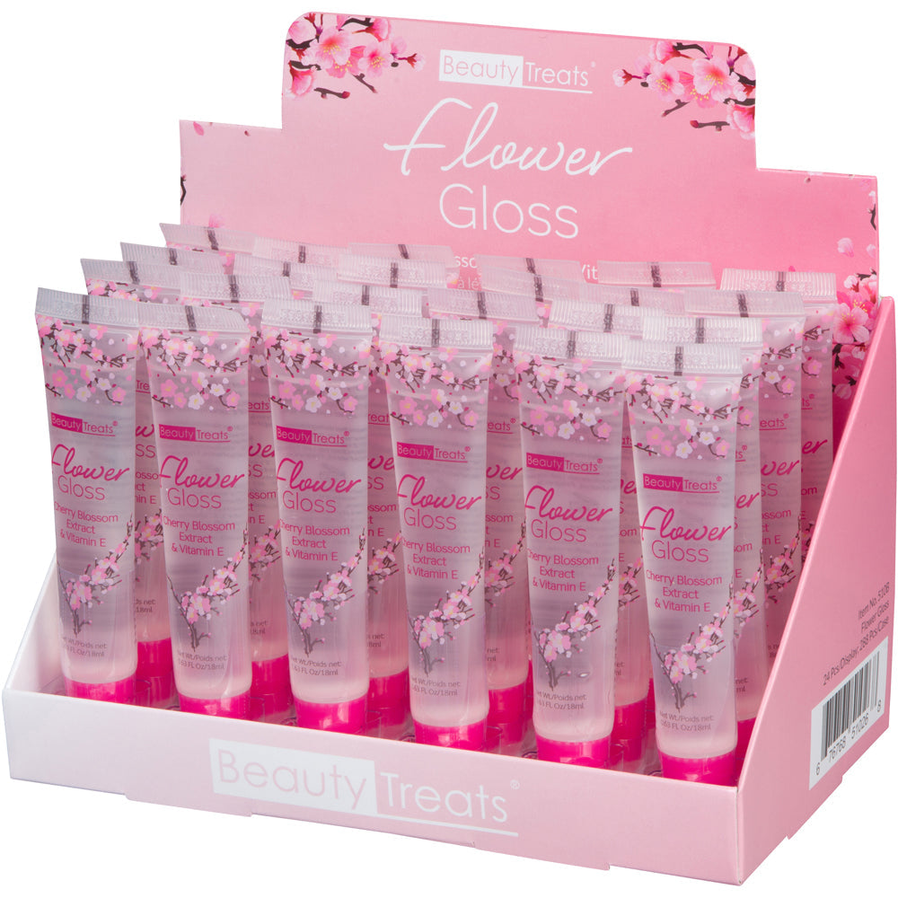 Beauty Treats Flower Gloss with Cherry Blossom extract