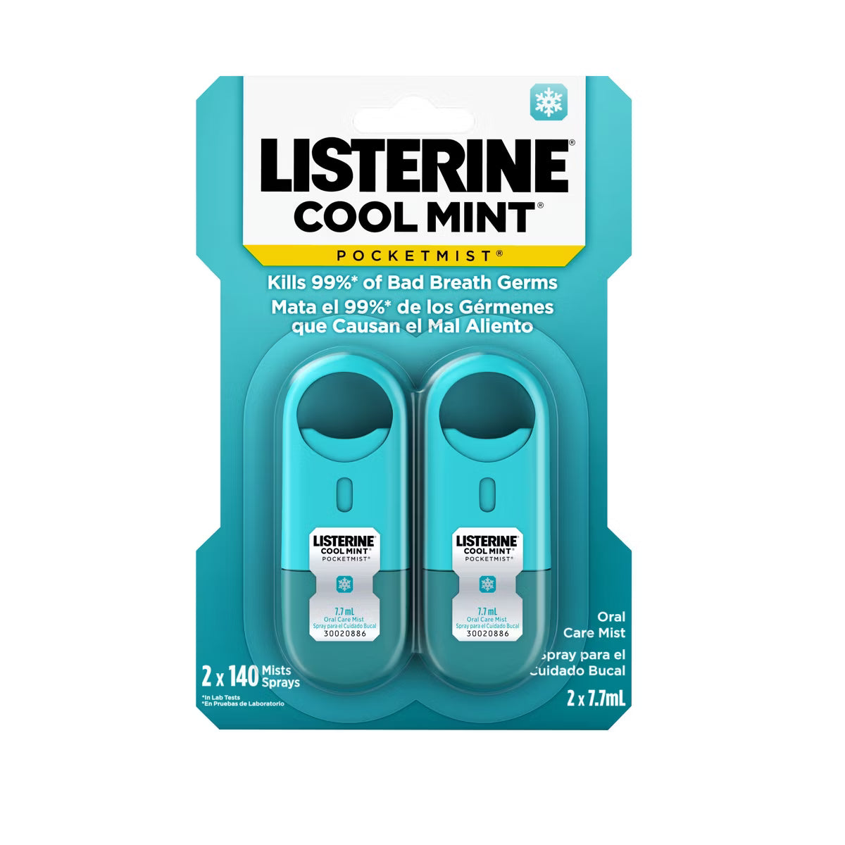 Listerine Pocket Mist Breath Spray (DOUBLE PACK)