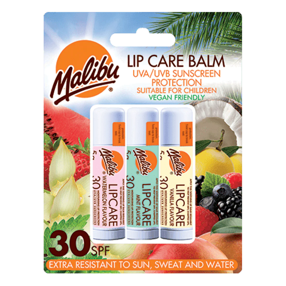 Malibu Lipbalm Multipack (SPF 30)