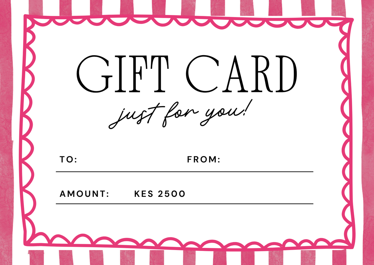 The Lipbar Kenya Gift Card